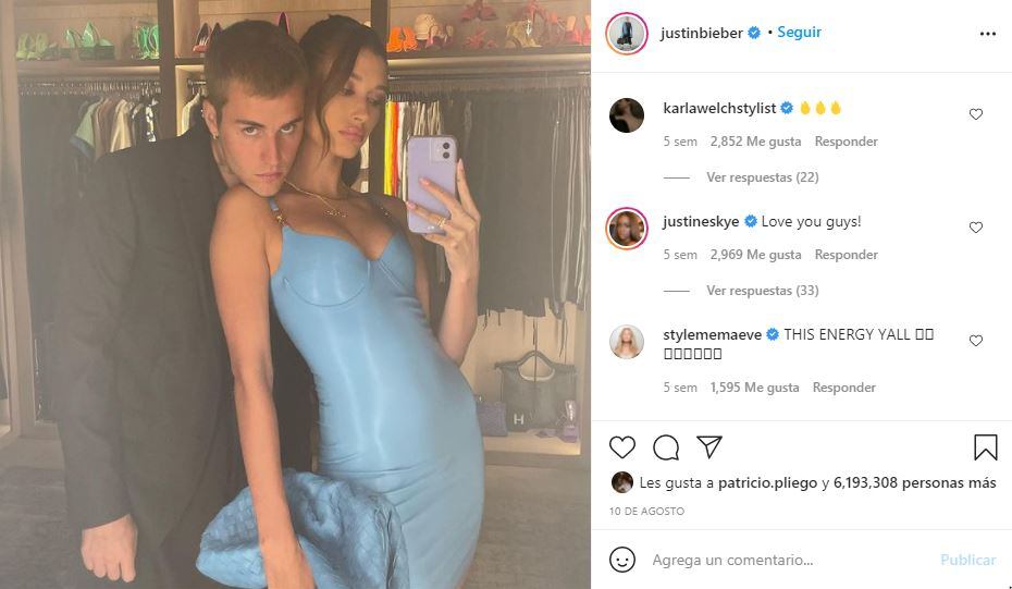 Hailey Bieber habló de los supuestos maltratos de Justin Bieber hacia ella