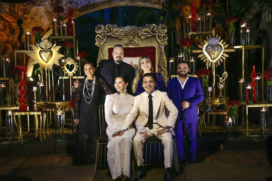 Pepe Aguilar reveló las primeras imágenes de la boda de Christian Nodal y Ángela Aguilar / Foto: Instagram. @carloslatapi