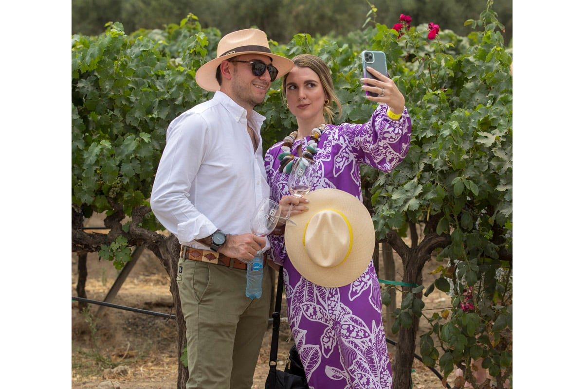 Andrés Iraizoz y Manuela Velásquez. (Foto: Edgar Silva Fuentes)