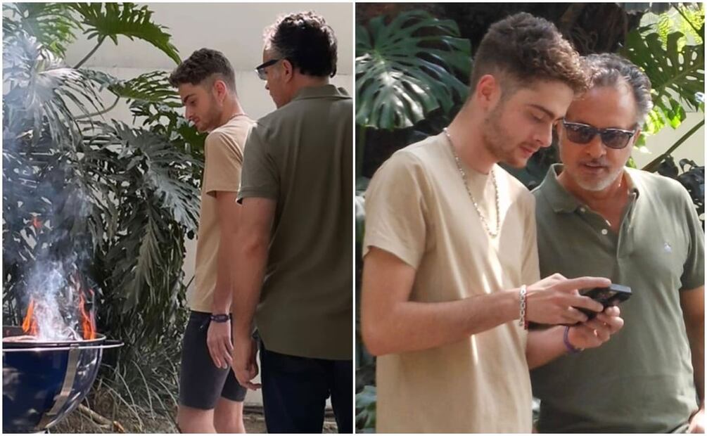Ernesto Zedillo Jr. con su hijo Nicolás Buenfil / Instagram