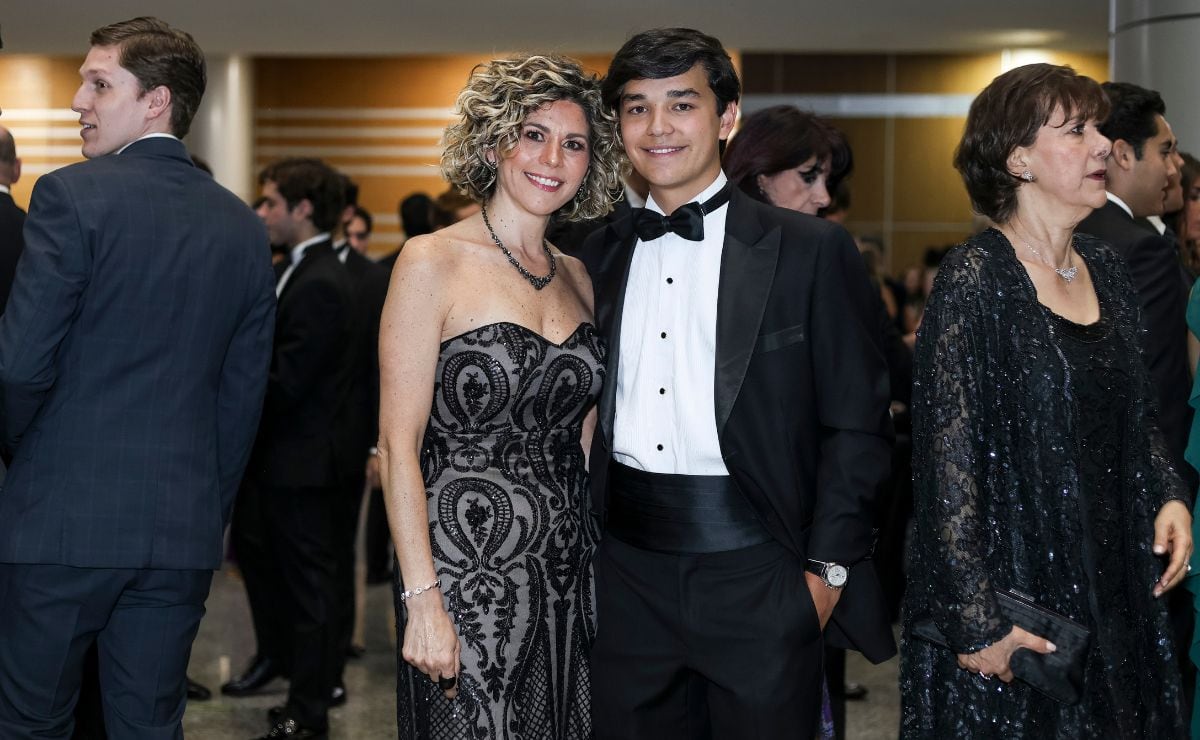 Paulina de Ajuria y Mateo Vega (Foto: Esteban Torreblanca)