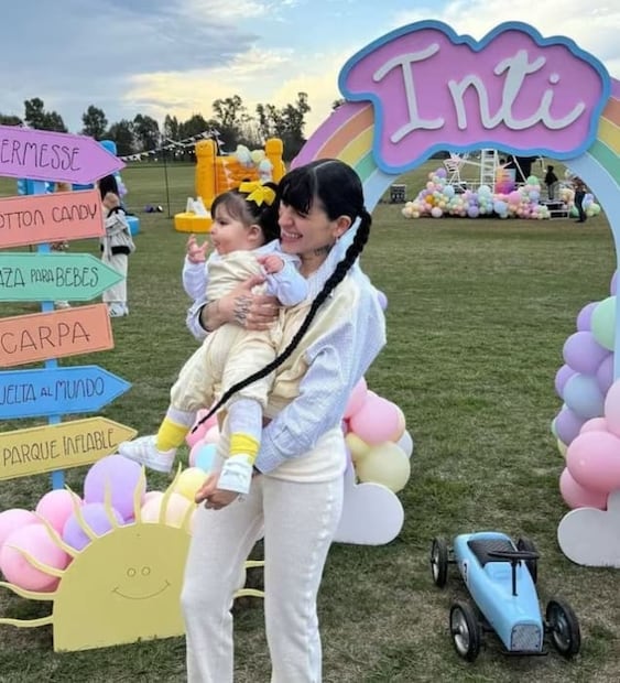 Inti, la bebé de Christian Nodal y Cazzu / Foto: Instagram