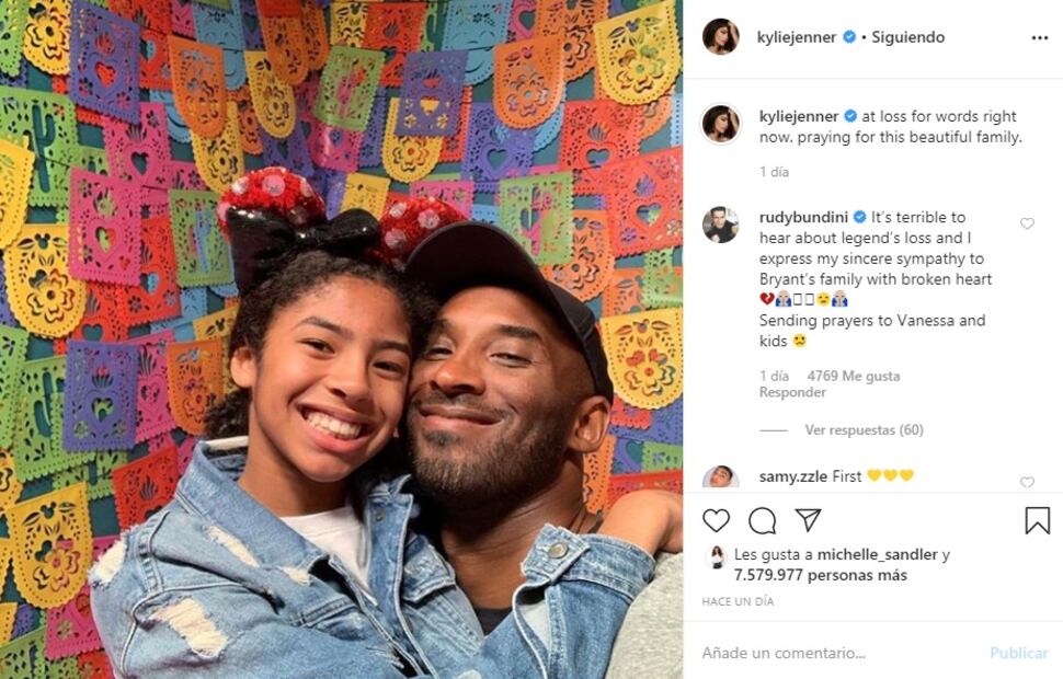 Kylie Jenner alquiló el mismo helicóptero en el que murió Kobe Bryant 