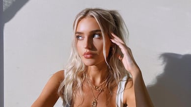 Ella es Morgan Riddle, la novia de Taylor Fritz que revoluciona las redes sociales