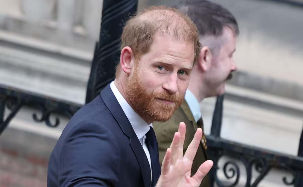 El príncipe Harry durante su reciente visita a Londres / Foto: EFE