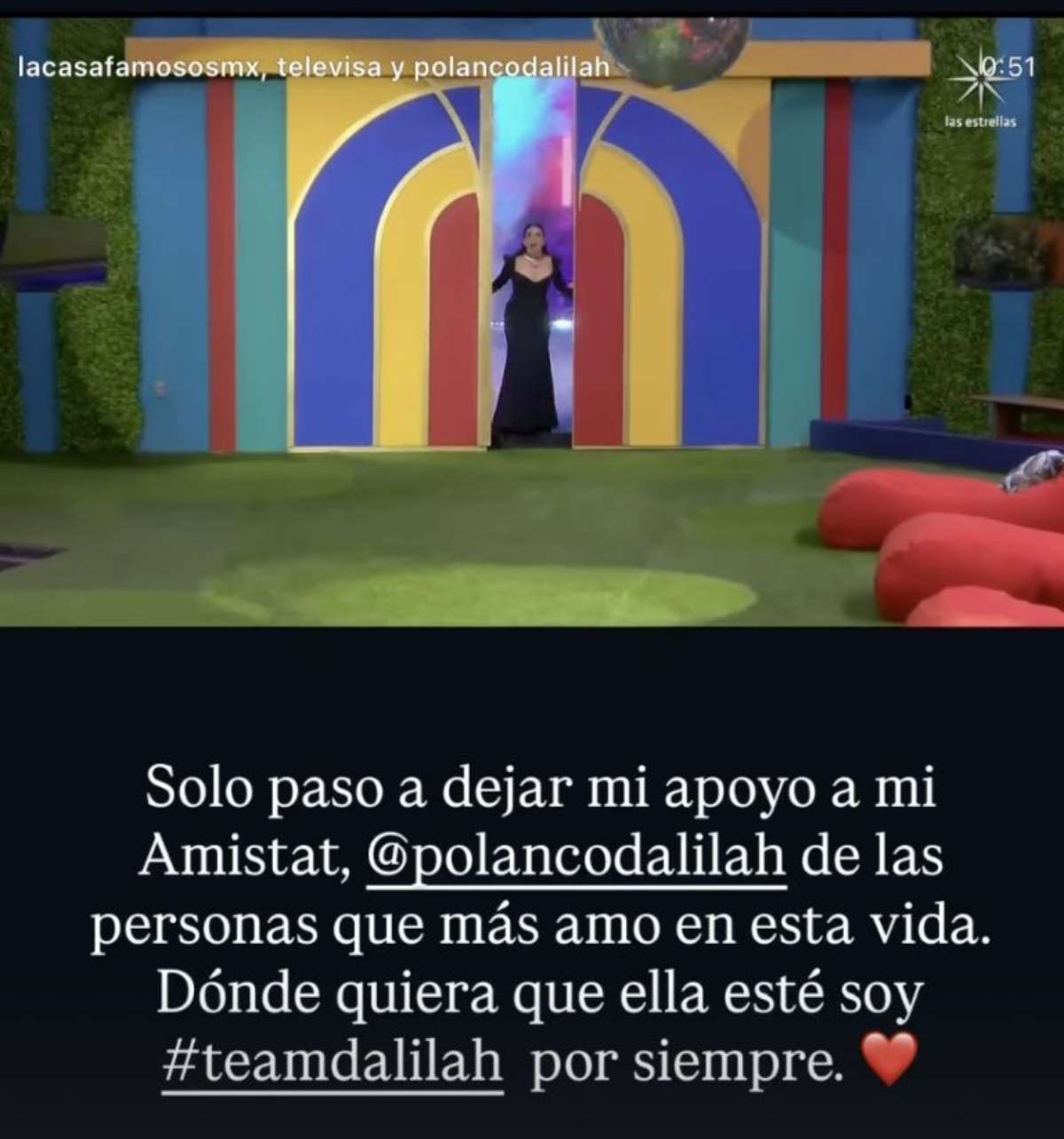 Las palabras de Carlos Rivera a su amiga Dalilah Polanco / Foto: Instagram @carlosrivera