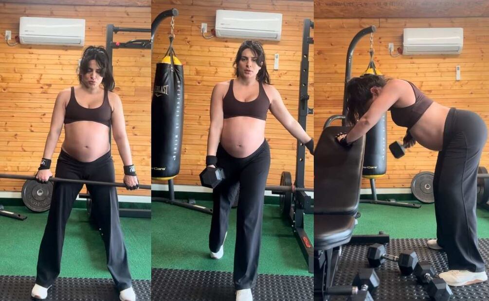 Ana Brenda Contreras compartió su rutina de ejercicio / Fotos: Captura