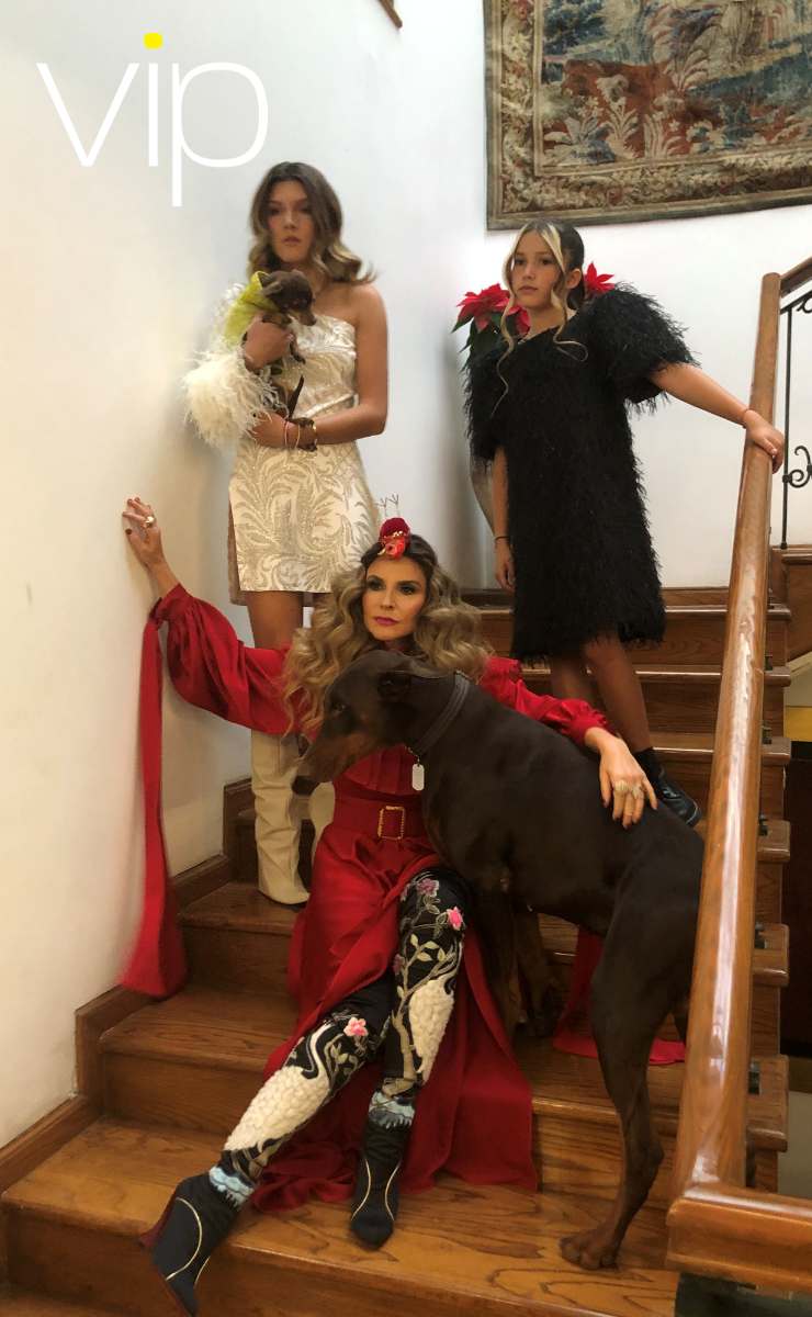 Así es la Navidad de Issabela Camil, Antonia y Victoria Mayer Camil