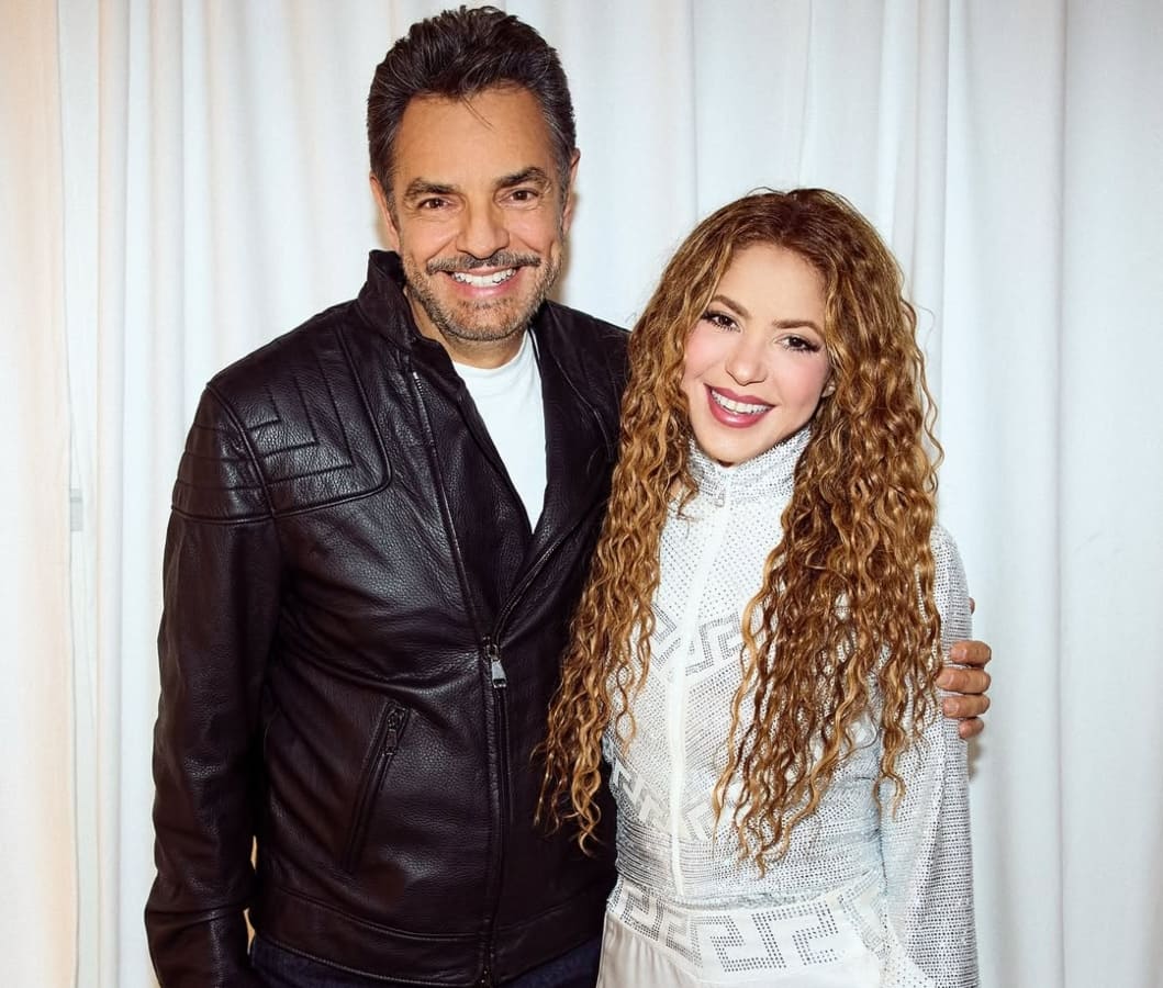 Eugenio Derbez y Shakira en México / Foto: Instagram