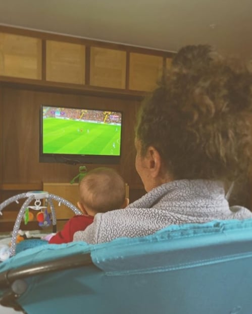 El tierno video de Joy Huerta con su bebé
