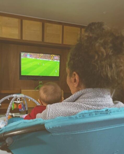 El tierno video de Joy Huerta con su bebé