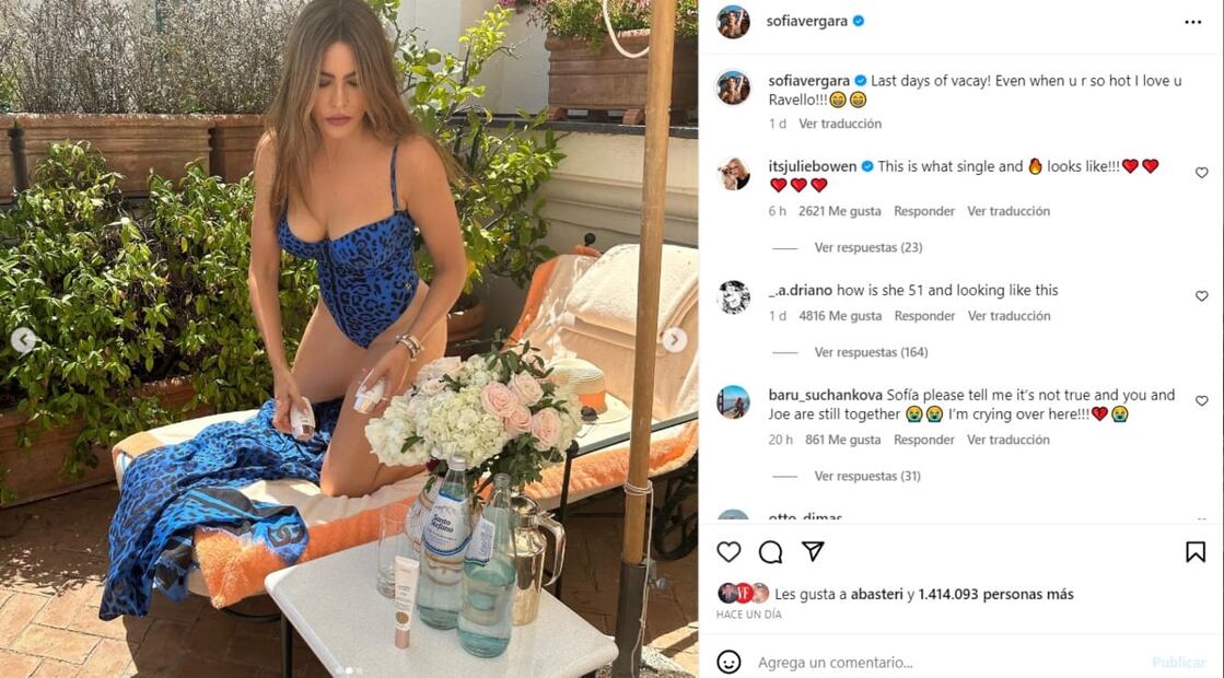 Instagram: @sofiavergara