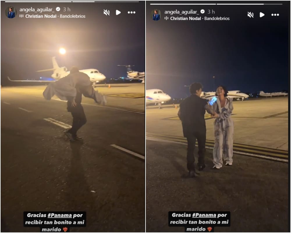 Así se divierten Ángela Aguilar y Christian Nodal en Panamá / Fotos: Instagram