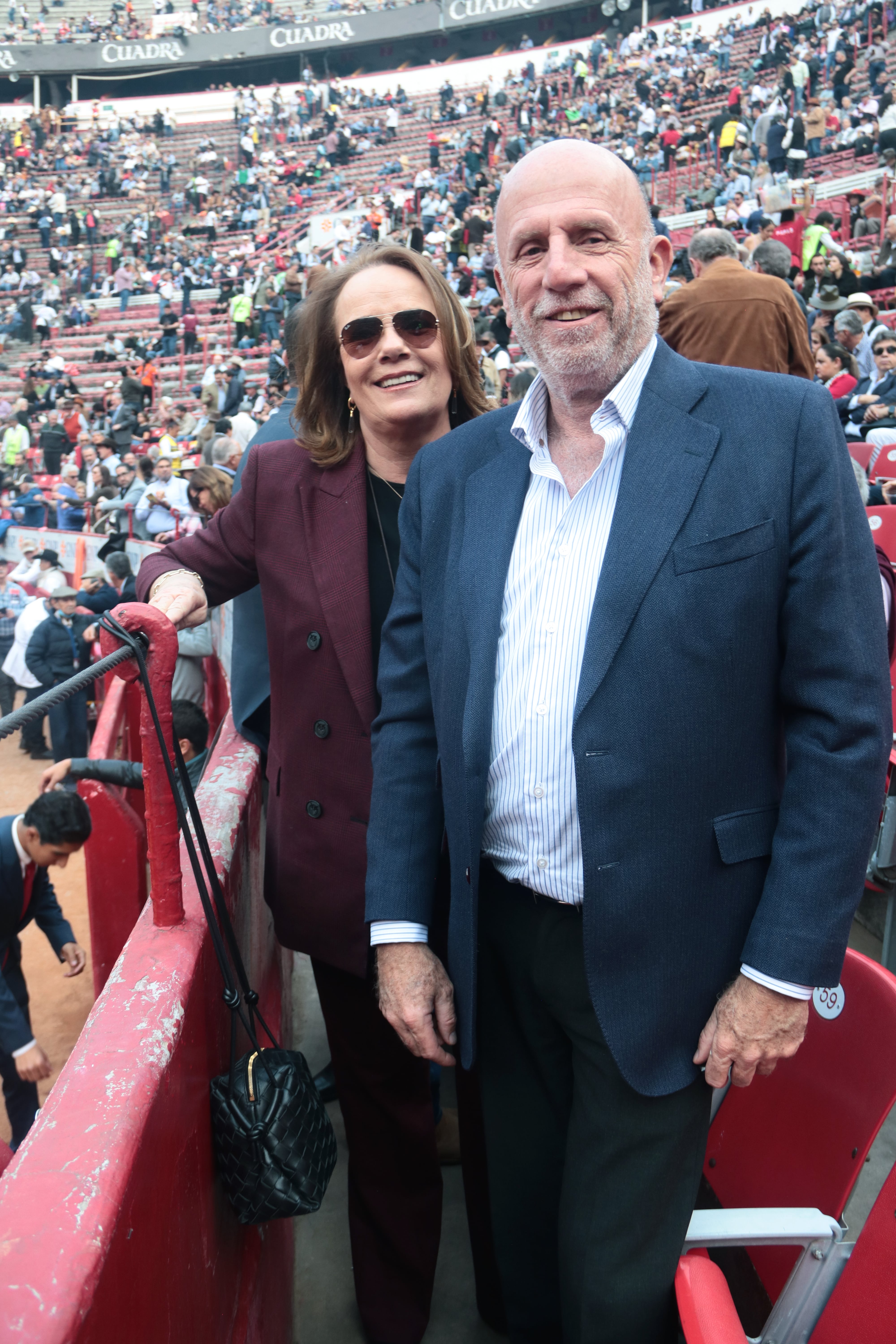 Maite y José Martínez Vértiz. (Foto: Ricardo Hernández)