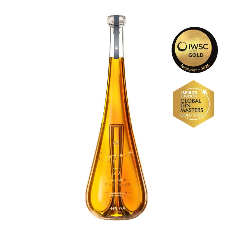 La botella de Cygnet 77 / Foto: Especial