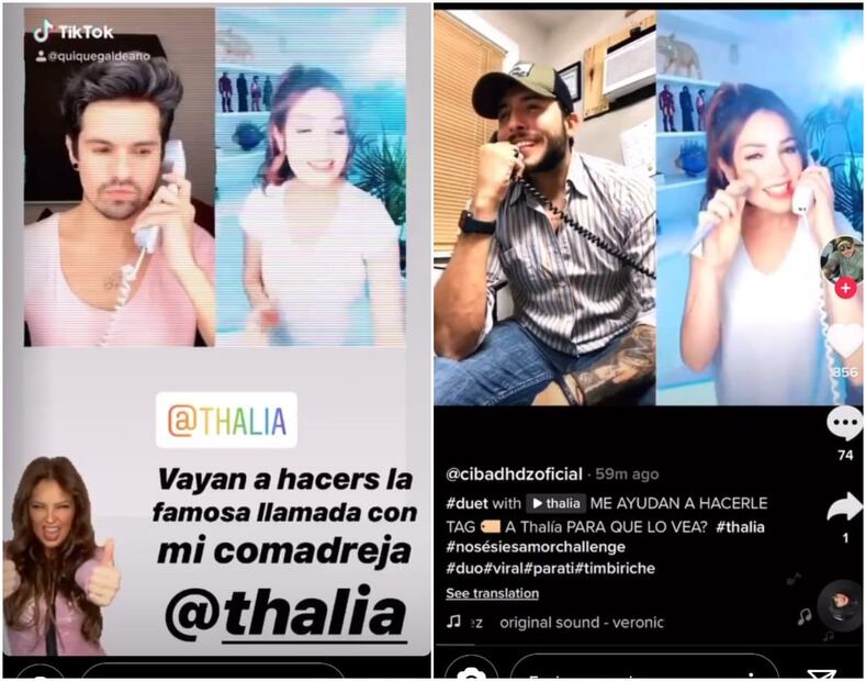 Thalía prende las redes con canción de Timbiriche y Erik Rubín