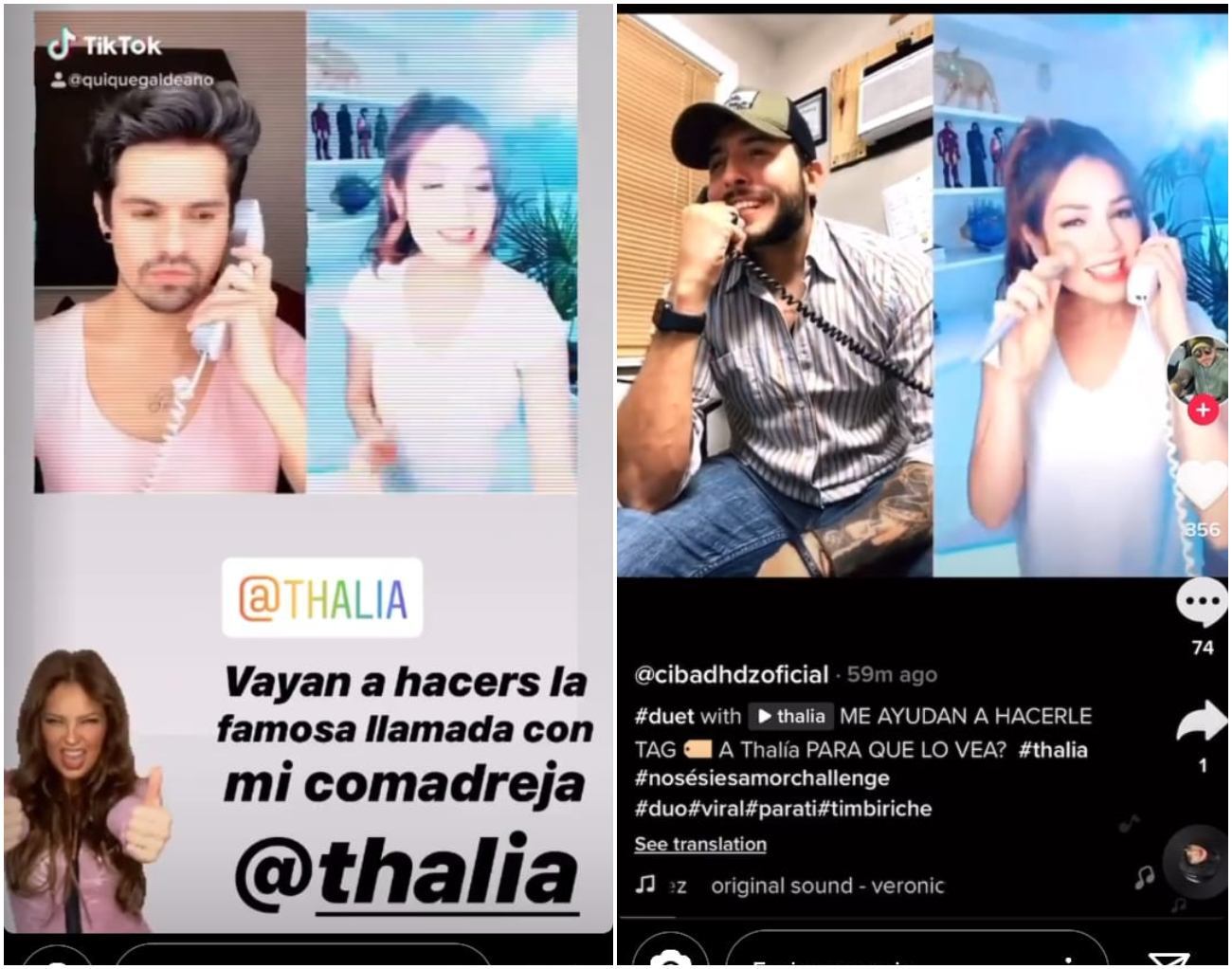 Thalía prende las redes con canción de Timbiriche y Erik Rubín