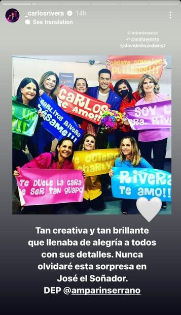 Integrantes de Flans y otras celebridades que despidieron a Amparín Serrano