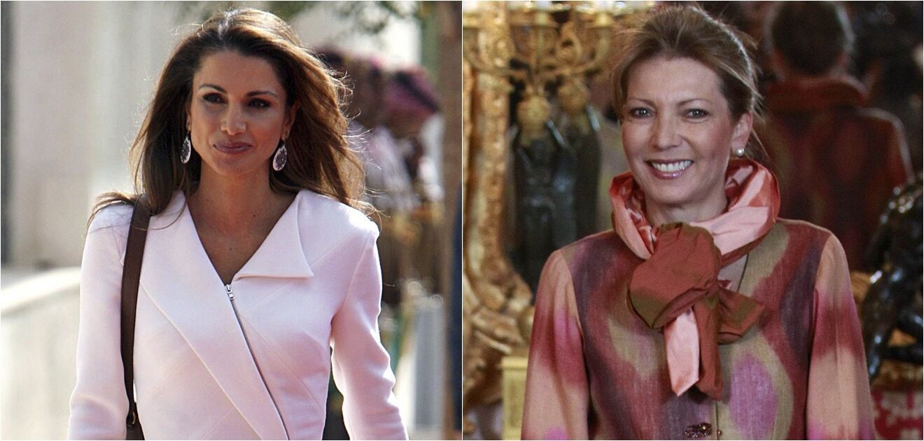 <p>Rania y María Clemencia Rodríguez son mujeres bellas y talentosas.  <strong>(Fotos: Archivo)</strong></p>