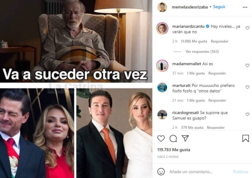 "Hay niveles", responde Mariana Rodríguez Cantú tras compararla con Angélica Rivera
