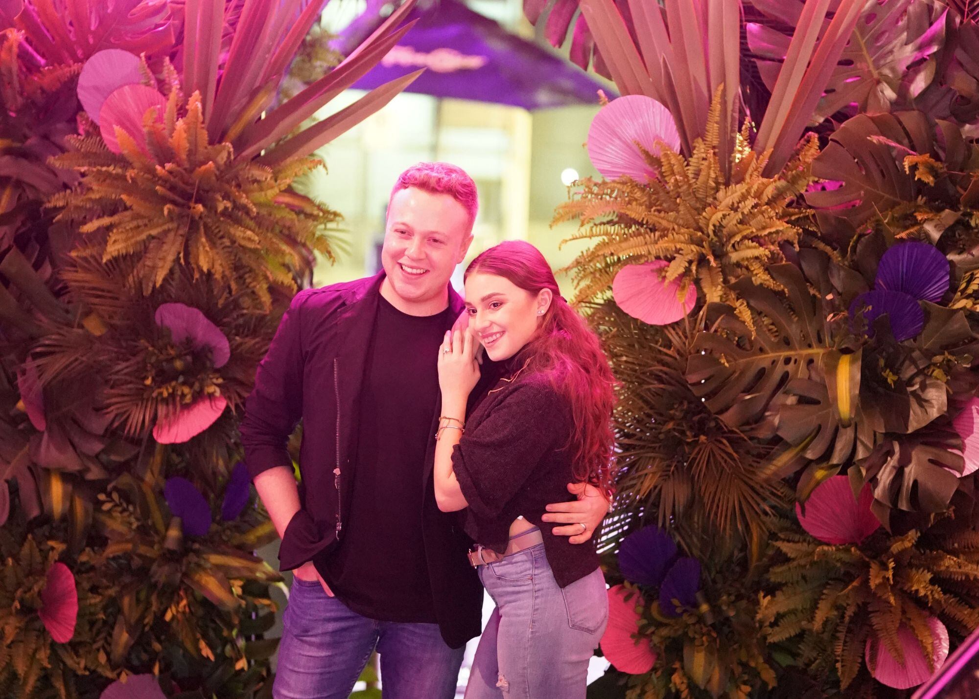 Ramón de la Gala y Diana Goenaga. (Foto: Héptor Arjona para VIP)