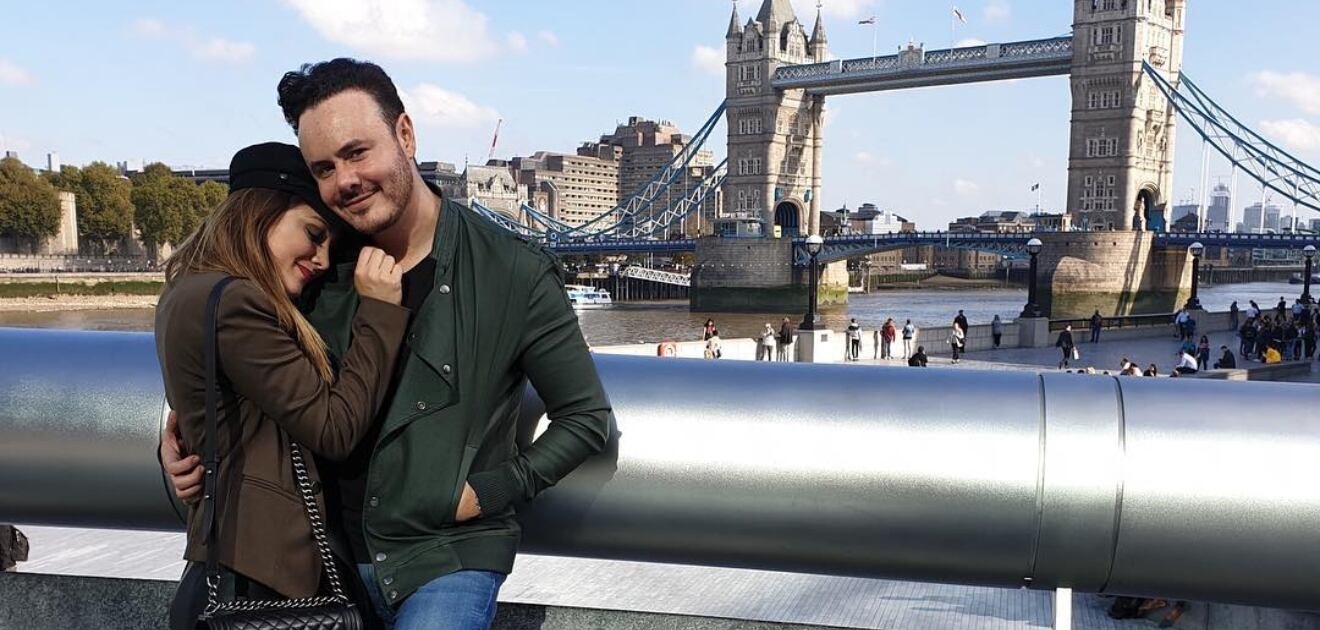 Sherlyn derrocha amor en el cumpleaños de José Luis de Río Roma