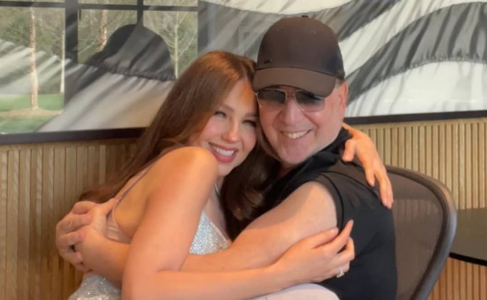Thalia y Tommy Mottola / Foto: Instagram @thalia