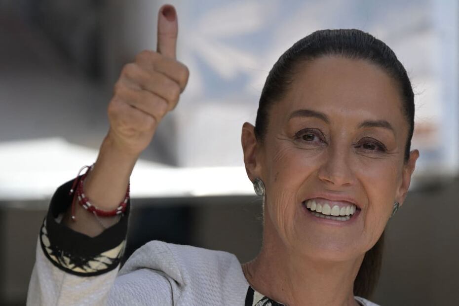 La candidata Claudia Sheinbaum / AFP