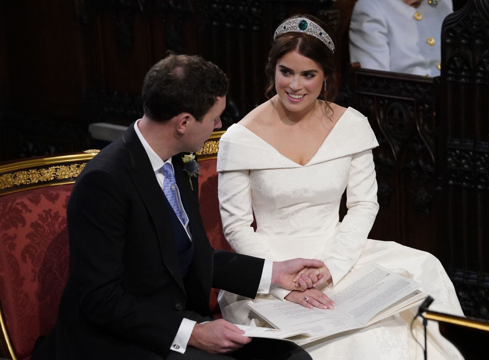 El tierno detalle del príncipe William con su prima Eugenia en su boda
