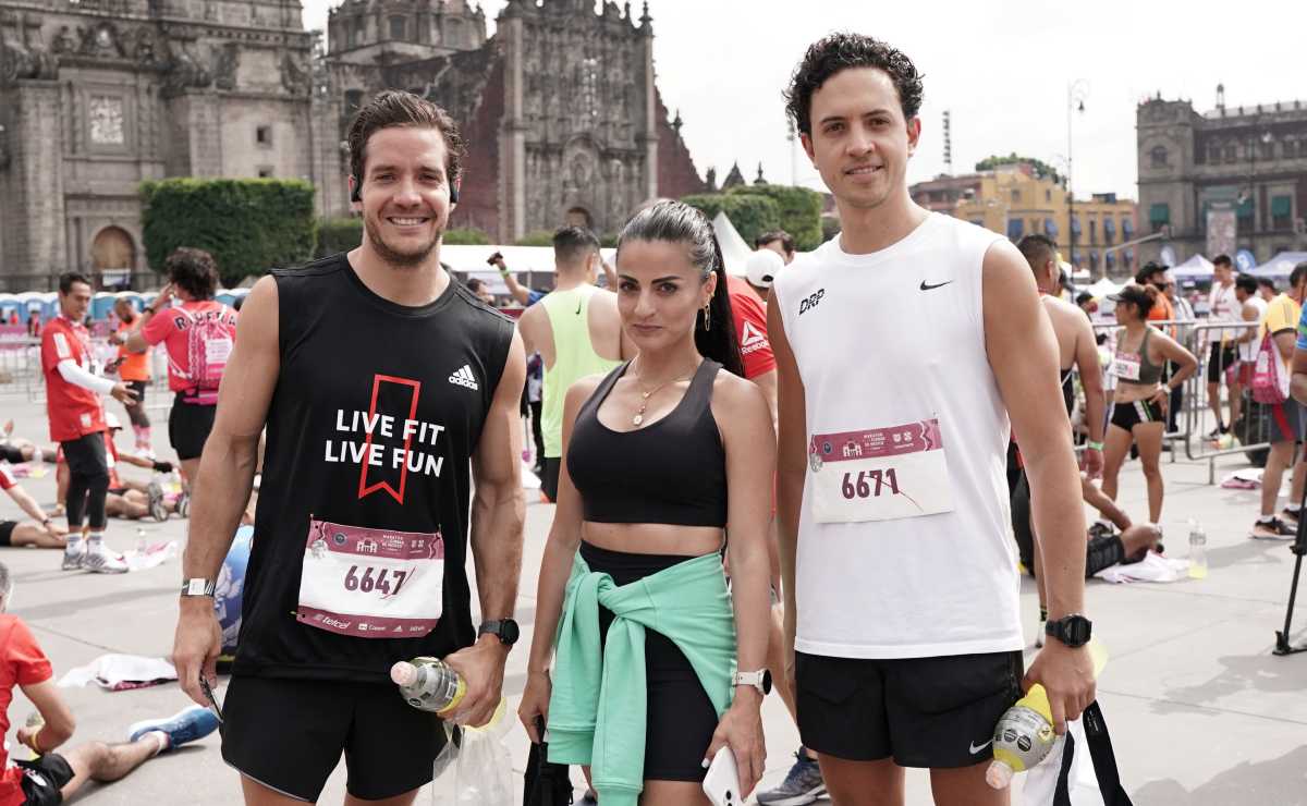 Runners disfrutan del Maratón de la Ciudad de México 2022