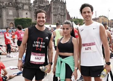 Runners disfrutan del Maratón de la Ciudad de México 2022