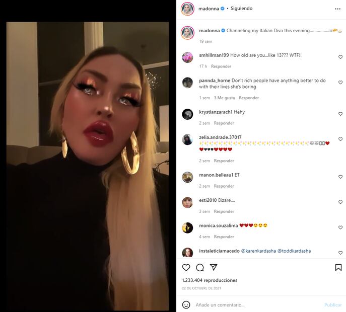 Madonna es captada con su hijo Rocco en un restaurante de Londres... obviamente sin filtros