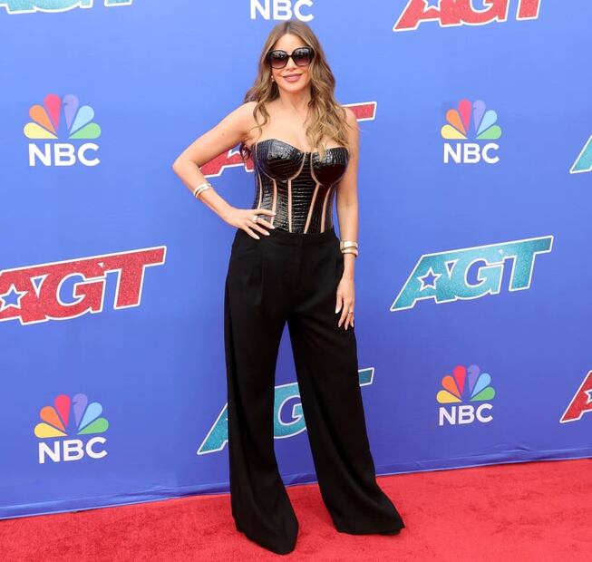 Sofía Vergara en el estreno de la temporada 19 de 'America's Got Talent' en California / AFP
