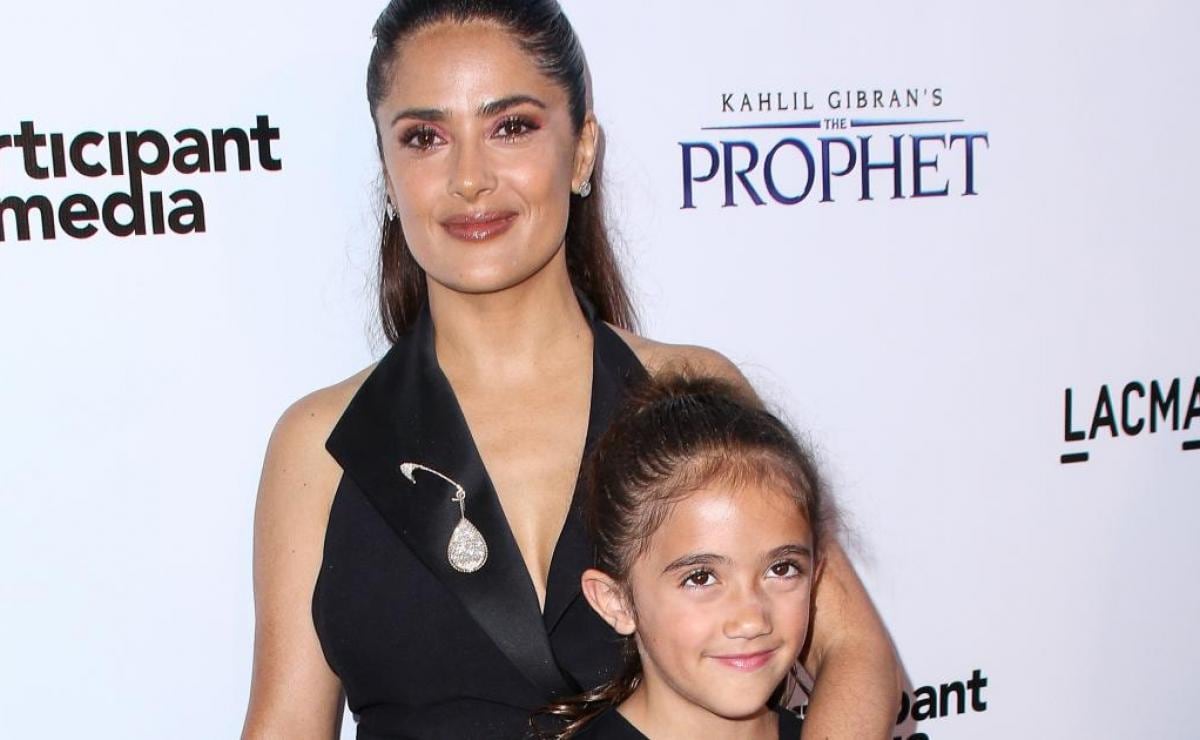 La hija de Salma Hayek, Valentina Paloma, una de los niños más ricos del mundo 