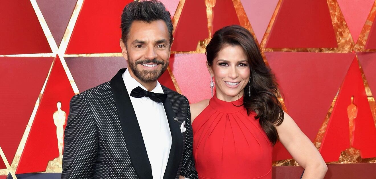 <p>Lo haces increíble mi amor: Alessandra Rosaldo a Eugenio Derbez en los Oscar.<strong> (Fotos: Archivo El Universal)</strong></p>
