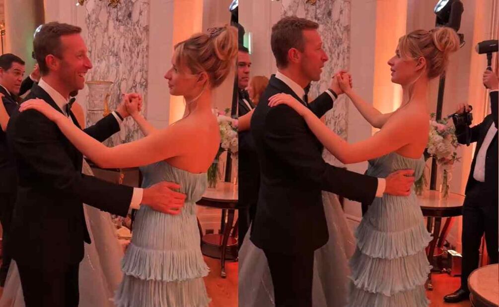 Apple Martin junto a su papá, Chris Martin / Foto: Instagram