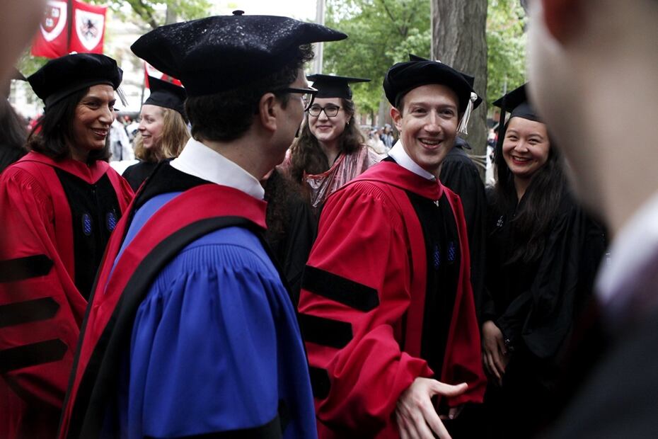 FOTOS: La graduación de Mark Zuckerberg de la Universidad de Harvard 