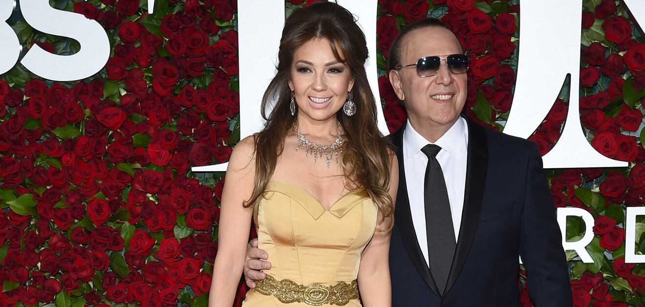 Thalía se casó con Tommy Mottola en Nueva York en el 2000. (FOTO: Archivo)