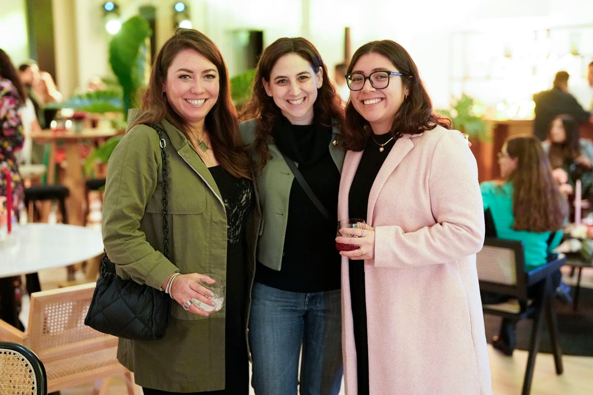 Lizbeth Durán, Denisse Constandt y Aylín Olivares. (Foto: Leonardo Gómez)