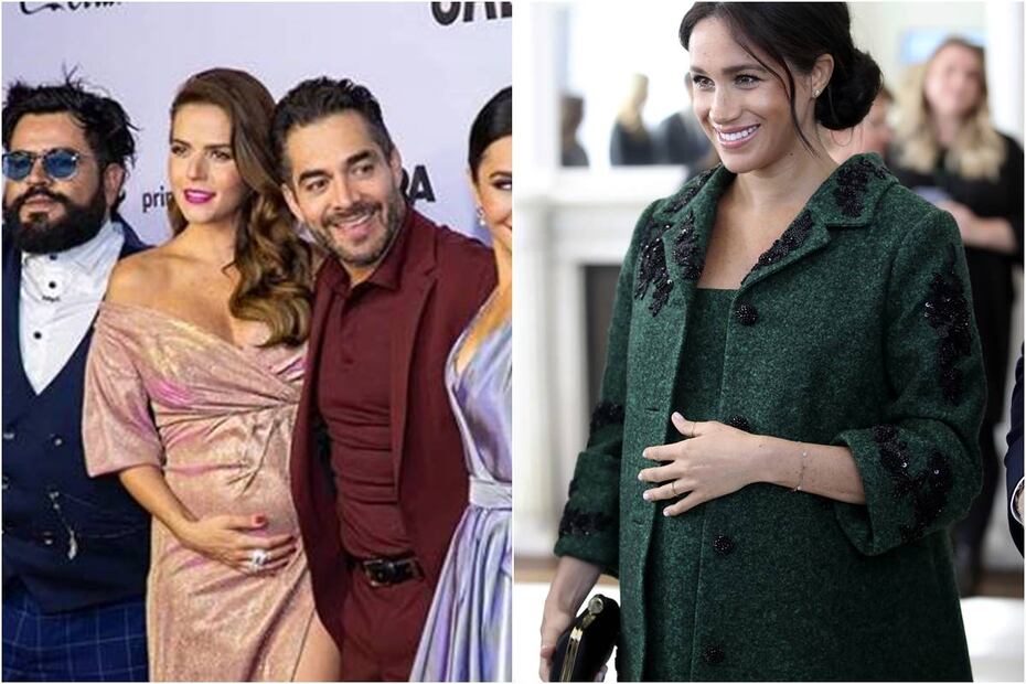La gran similitud de Claudia Álvarez con Meghan Markle y su tierno baby bump
