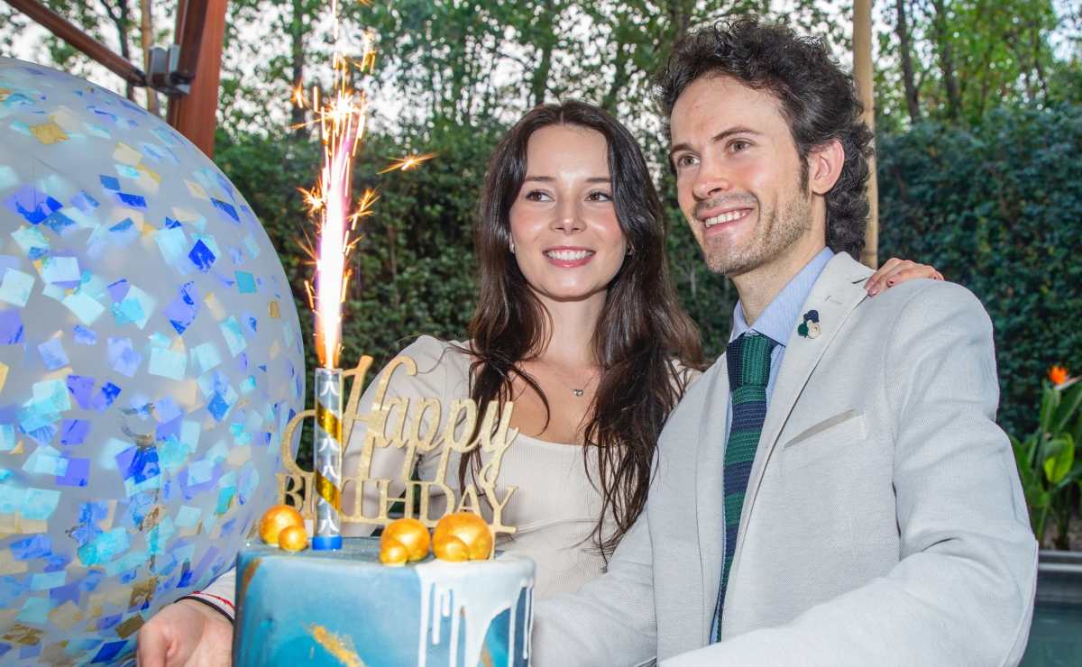 Sofía Gojon en la celebración del cumple de Rafa Picard