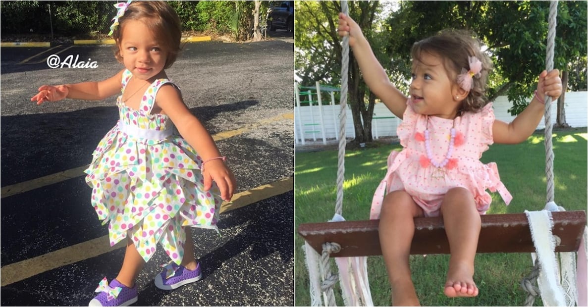 Alaïa es idéntica a su mamá Adamari López 