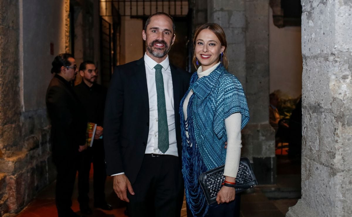 José Fernández de Castro y Tatiana Ortiz-Rubio / Foto: Esteban Torreblanca