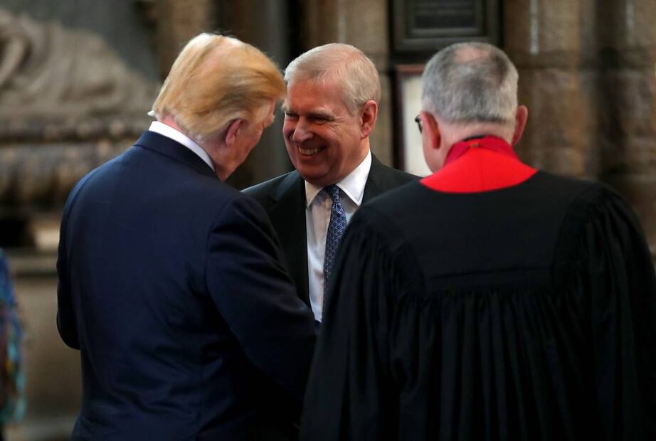 Donald Trump se 'lava las manos' y niega conocer al príncipe Andrés, relacionado con el pederasta Jeffrey Epstein