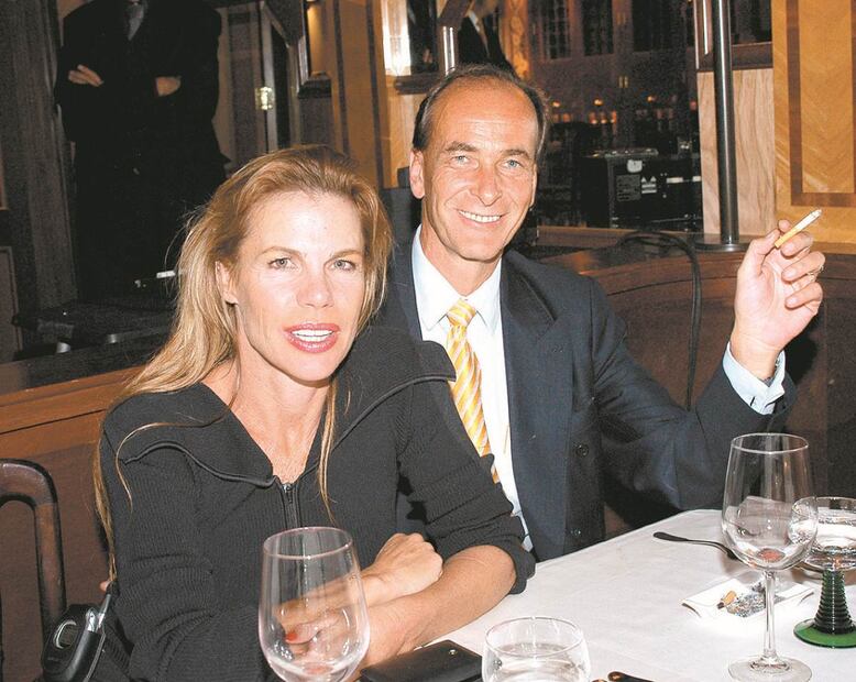 Deby y Charles Béard en 2004 en el restaurante L'Alsace. (Foto: Archivo El Universal)