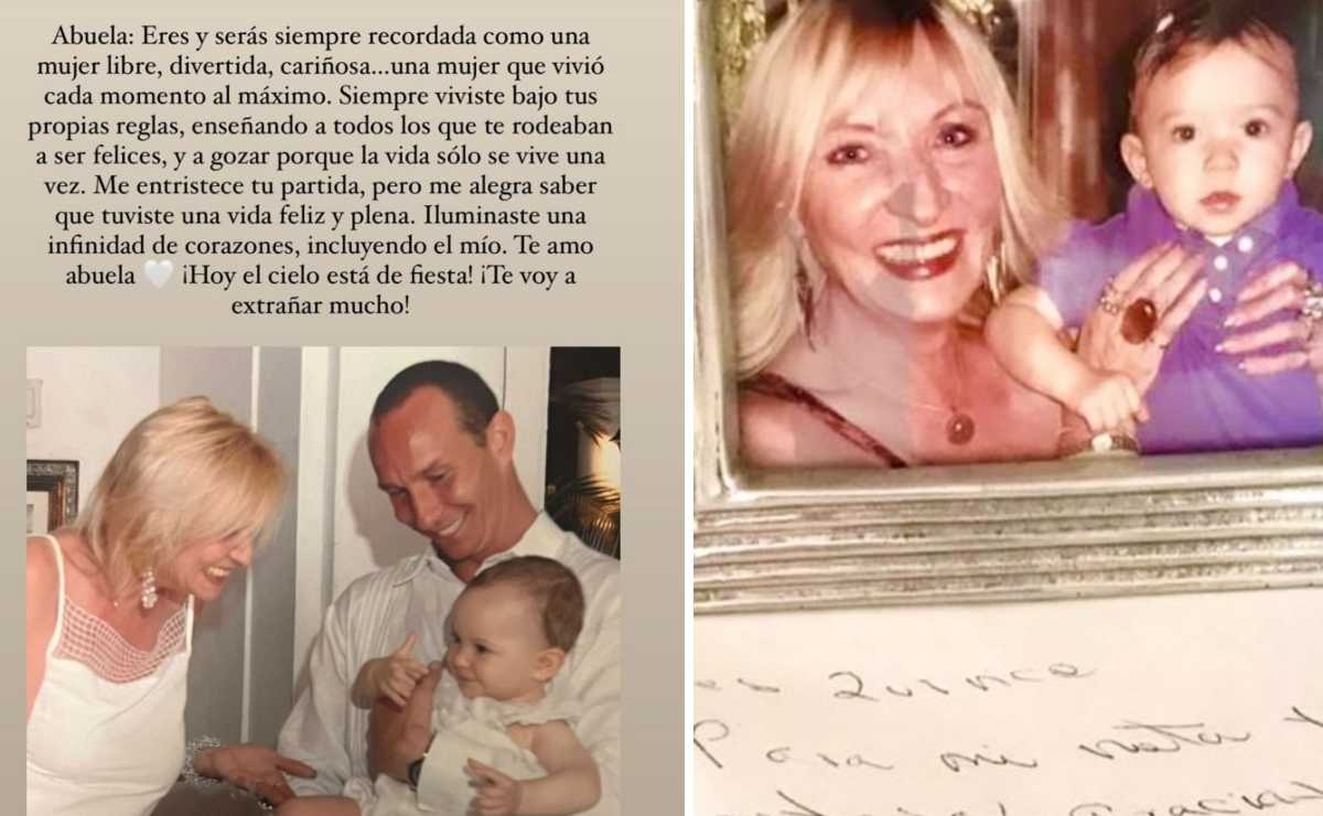 El emotivo mensaje que dedico Mía Rubín a su abuelita tras su fallecimiento / Fotos: Instagram