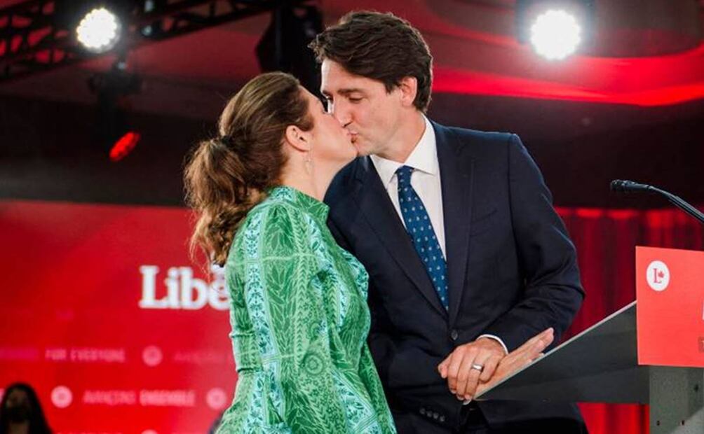 Justin Trudeau y Sophie Grégoire se casaron en 2005 / AFP