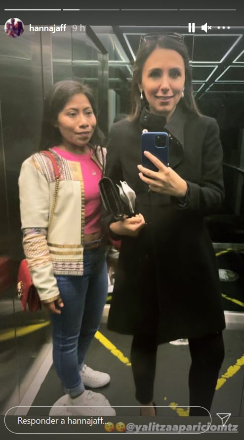 Hanna Jaff y Yalitza Aparicio, juntas a favor de las mujeres de Afganistán