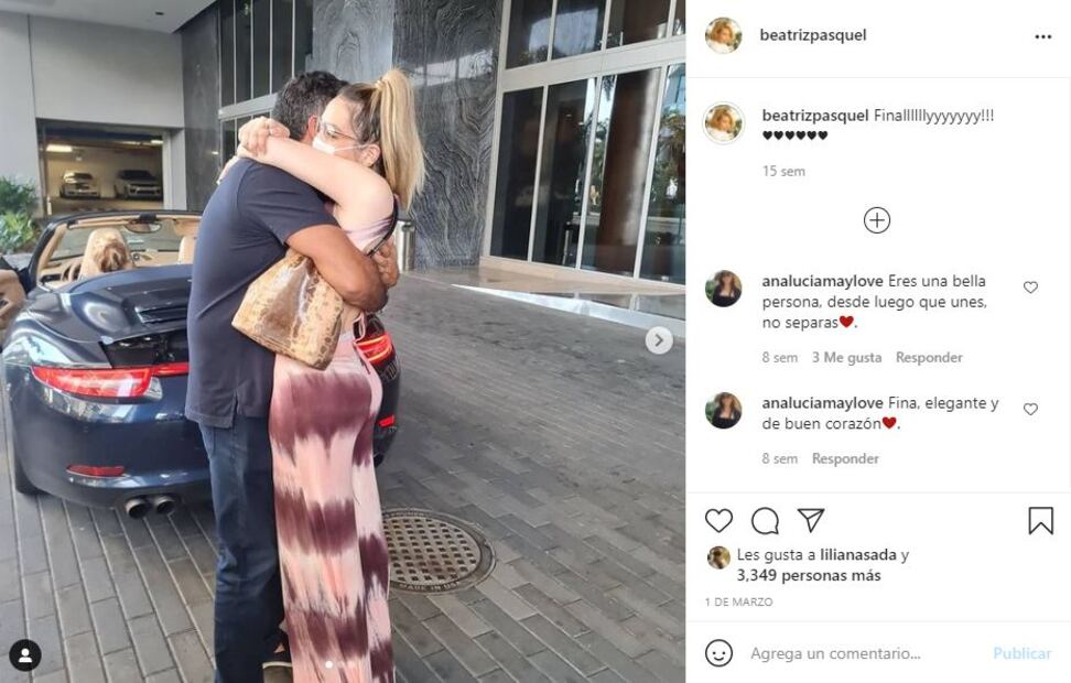 Frida Sofía a Pablo Moctezuma: “Gracias por darme la mano cuando más lo necesitaba”
