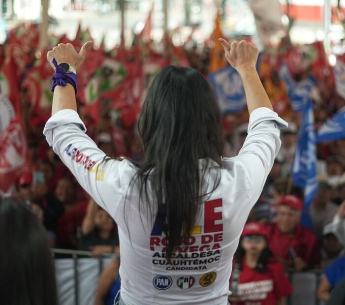 Ale Rojo de la Vega, virtual ganadora de la alcaldía Cuauhtémoc / Instagram